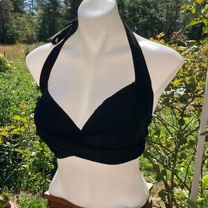 Image XXL Black Halter Bikini Top padded